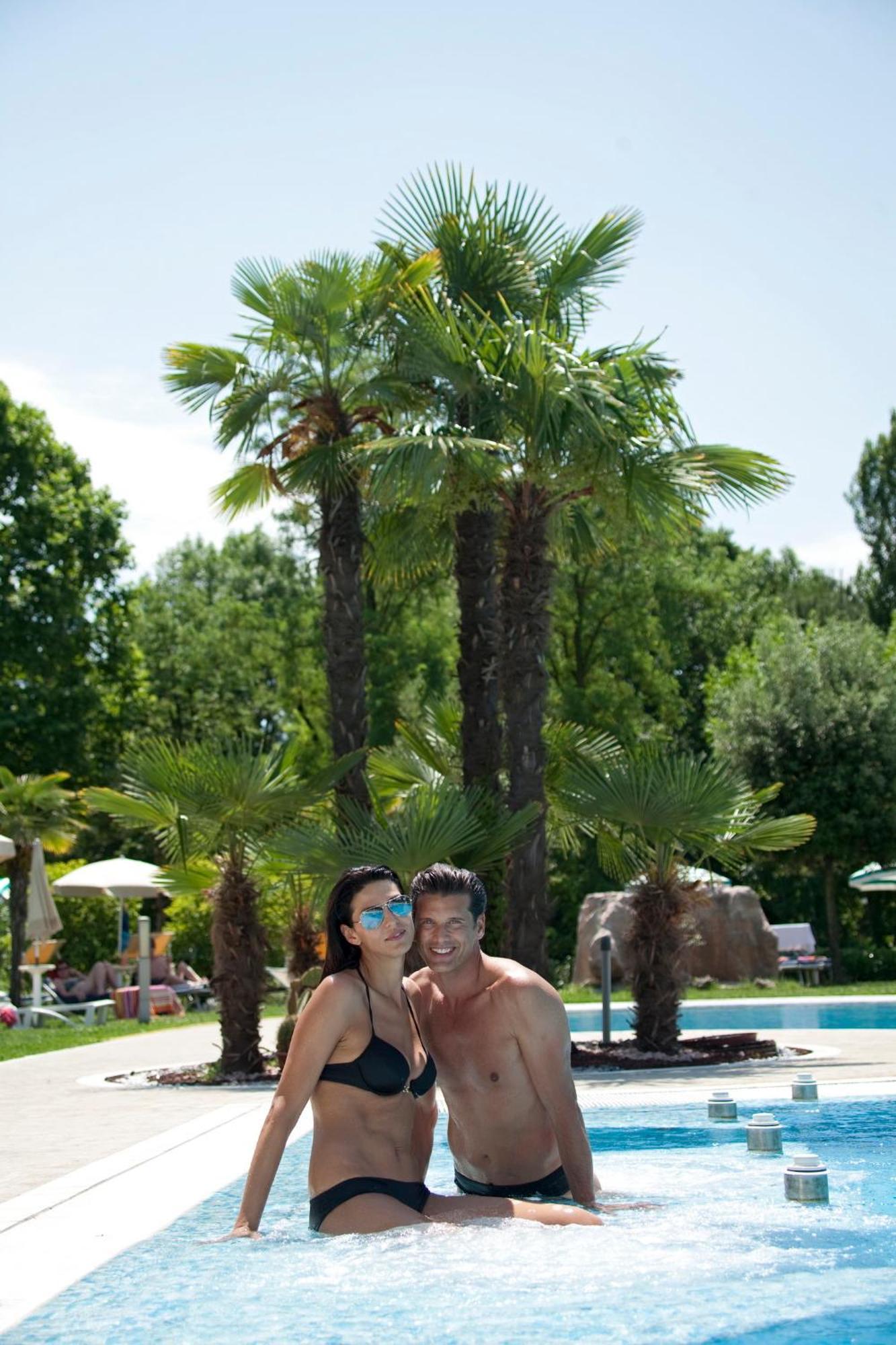 Hotel Harrys' Garden Abano Terme Exterior foto